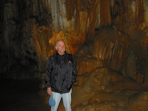 Ken in Postojna cave